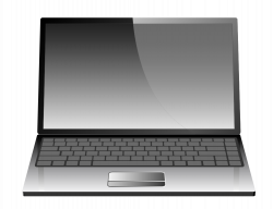 clipartist.net » Clip Art » geek laptop or notebook laptop 2 SVG