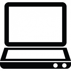 Laptop 1 Icon - Pixicon - Pixicon
