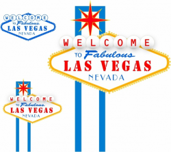 Las Vegas sign Free vector in Adobe Illustrator ai ( .AI ...