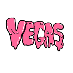 Las Vegas Sticker by deladeso for iOS & Android | GIPHY