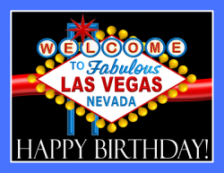 Las Vegas Birthday Decorations | Casino Theme Party Printables