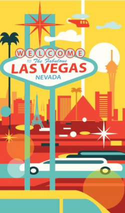 Las Vegas | Vintage travel posters in 2019 | Tattoo las ...