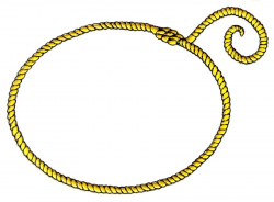 Download Rope clipart Lasso Rope Embroidery | Lasso,Circle ...
