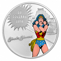 DC Comics(TM) Originals: WONDER WOMAN(TM) - 1 oz. Pure Silver ...