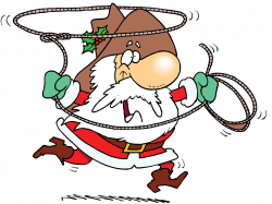 Santa Claus sombrero de Vaquero de Navidad Lazo - vaquero 1538*1154 ...