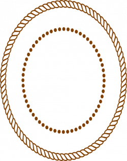 Oval rope border clipart images gallery for free download ...