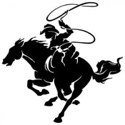 Amazon.com: Detailed Rodeo Cowboy with Lasso Sticker ...
