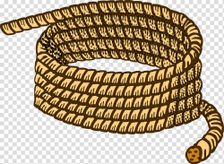 Rope Line art Lasso , Brown rope transparent background PNG ...