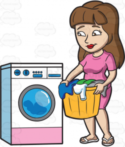 Doing Laundry Clipart | Free download best Doing Laundry ...