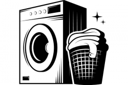 Laundry Logo #1 Washing Machine Wash Clean Clothes Maid Service ...
