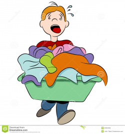 Boy Folding Clothes Clipart Clipart Suggest, Folding Laundry ...