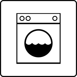 Hotel Icon Has Laundry Clip Art at Clker.com - vector clip ...
