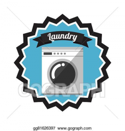 EPS Illustration - Laundry service . Vector Clipart ...