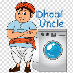 Laundry Dhobi Cartoon , Laundry Service transparent ...