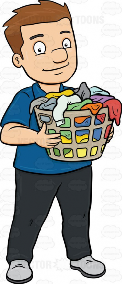 Laundry man clipart 1 » Clipart Portal