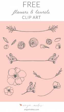 Free Laurel Clip Art ... Girly, Cute, and FREE | ::Blog ...