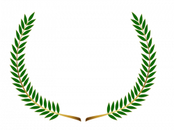 Clipart - Laurel wreath (colour)