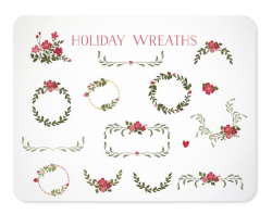 Holiday Laurel Wreaths & Frames for Christmas by ...
