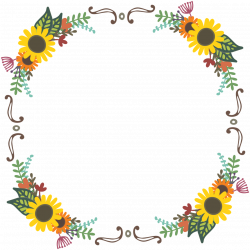 Free Floral Wreaths & Laurels for Graphic Design | Starsunflower ...