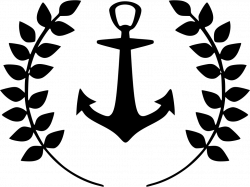 Anchor Laurels Sailor Marine Tattoo Svg Png Icon Free Download ...