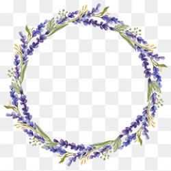 Lavender Wreath, Lavender, Wreath, Purpl #156285 - PNG ...
