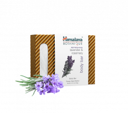 Refreshing Lavender & Rosemary Body Bar - Himalaya Herbal Healthcare