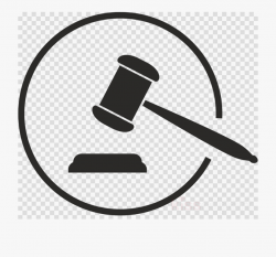 Download Law Clipart Gavel Clip Art - Red Circle Cross Png ...
