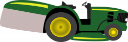 Clipart - Mower tractor - Lawn mower