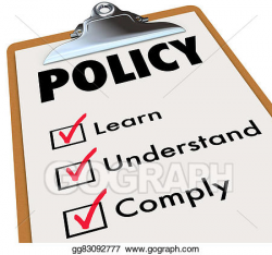 Clip Art - Policy regulations rules checklist clipboard learn ...
