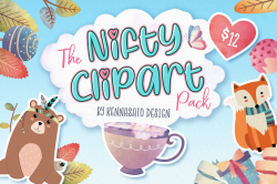 The Nifty Clipart Pack | CraftBundles