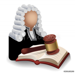 A judge is a lawyer in a wig with a book and a hammer, a ...