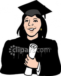 Girl Graduation Clipart | Free download best Girl Graduation ...