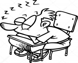 Download lazy cartoon black and white clipart Cartoon Clip ...