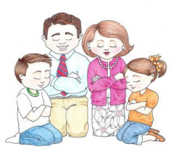 susan fitch design: Family Prayer Illustration | Teaching ...