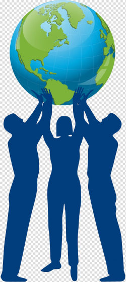 Three people carrying earth illustration, Ethical leadership ...
