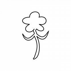 Clipart - Line animation -flower