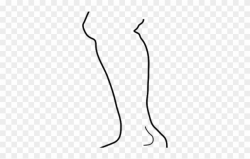 Legs Clipart Foot Outline - Foot - Png Download (#1700869 ...