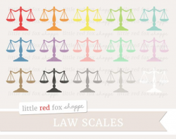 Law Scales Clipart, Lawyer Clip Art Judge Legal Law School Attorney Court  Jury Duty Cute Digital Graphic Design Small Commercial Use
