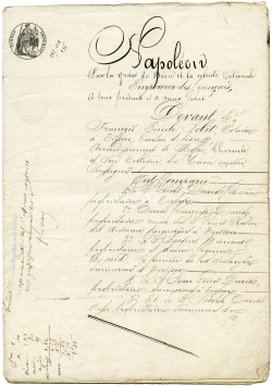 Antique French Legal Sale Document - Old Design Shop Blog