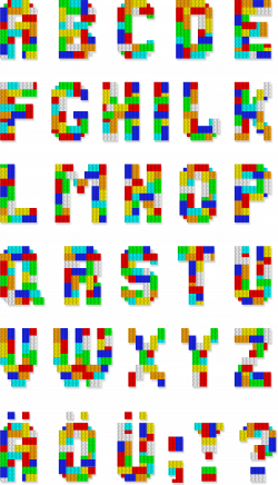 Building blocks lego letters alphabet toys children free image