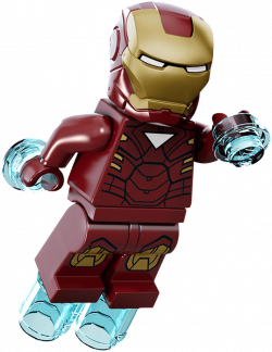 Lego Iron Man transparent PNG - StickPNG