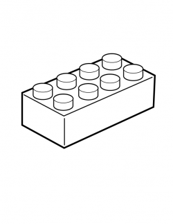 Lego blocks black and white clipart free clip art images ...