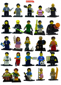 Legos clipart figure lego ~ Frames ~ Illustrations ~ HD images ...