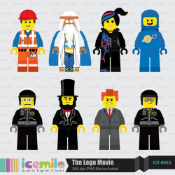 The Lego Movie Digital Clipart | Lego Theme for my 1st grade ...