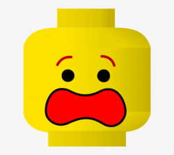 Lego Clipart Emoji - Scared Face Clip Art - Free Transparent ...