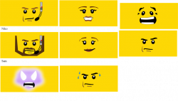 Lego Face Template - Costumepartyrun