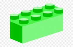 Green Brick Lego Clipart - Png Download (#2155233) - PinClipart
