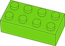 Green Lego Brick Clip Art | learn w legos | Free lego, Lego ...