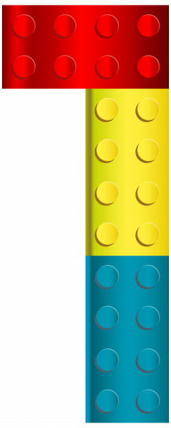 Lego Number One PNG Transparent Clip Art Image | Gallery ...
