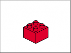 LEGO ClipArt, Building Blocks, FREE CLIPART, Red LEGO Block ...